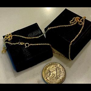 Real 18k gold necklace